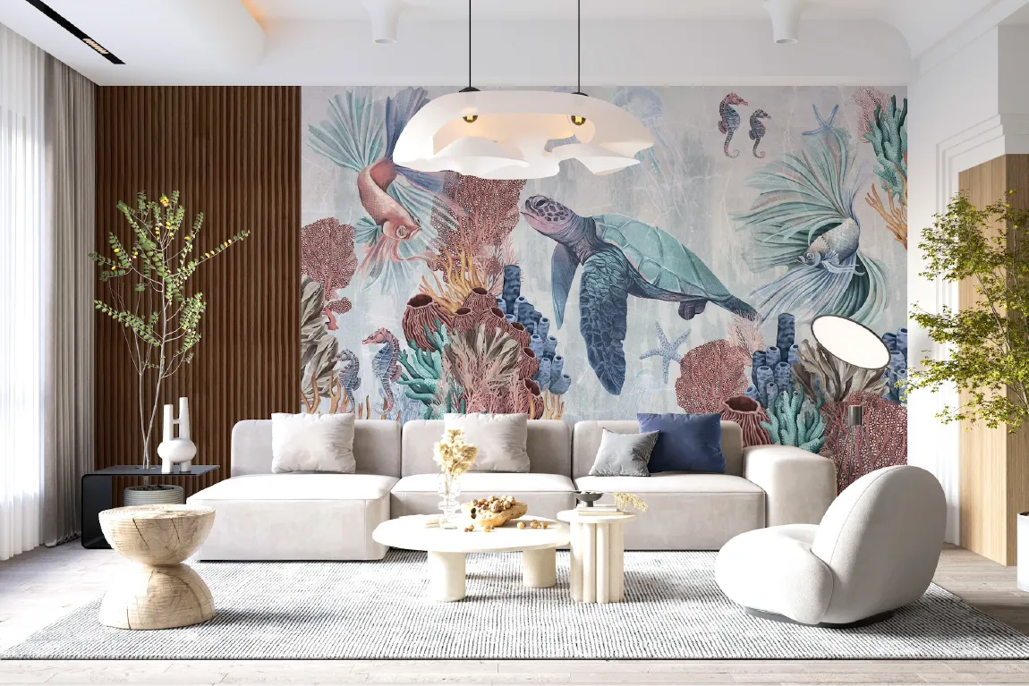 mural wallpaper ideas with high-quality material